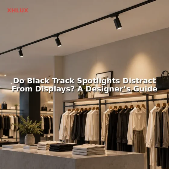 Do Black Track Spotlights Distract From Displays? A Designer’s Guide Do Black Track Spotlights Distract From Displays? A Designer’s Guide