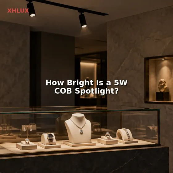 How Bright Is a 5W COB Spotlight? How Bright Is a 5W COB Spotlight?