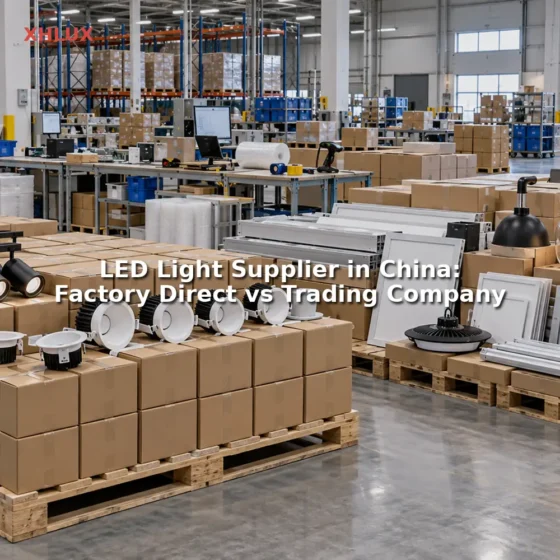 LED Light Supplier in China: Factory Direct vs Trading Company LED Light Supplier in China: Factory Direct vs Trading Company