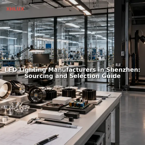 LED lighting manufacturers in Shenzhen China sourcing and selection guide