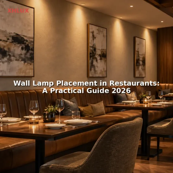 Wall lamp for restaurant placement guide for booths tables and dining walls