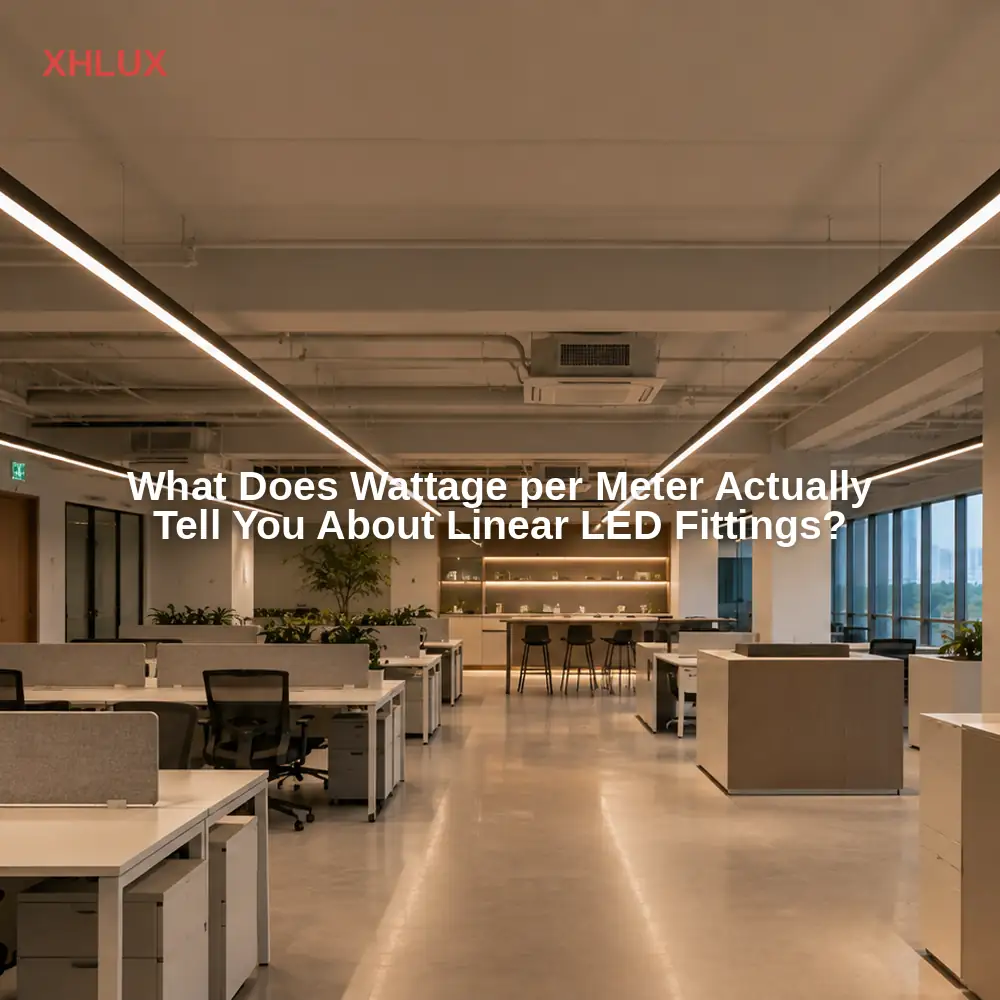 What wattage per meter tells you about linear LED fittings