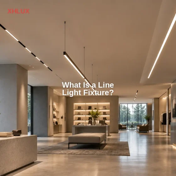 What is a line light fixture and how it relates to linear lighting