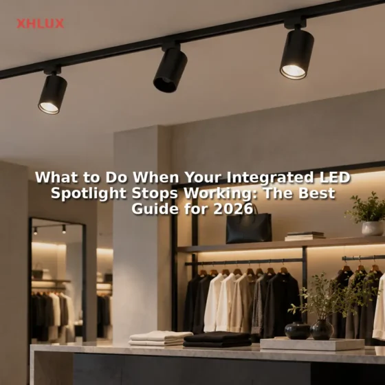 What to Do When Your Integrated LED Spotlight Stops Working: The Best Guide for 2026 What to Do When Your Integrated LED Spotlight Stops Working: The Best Guide for 2026