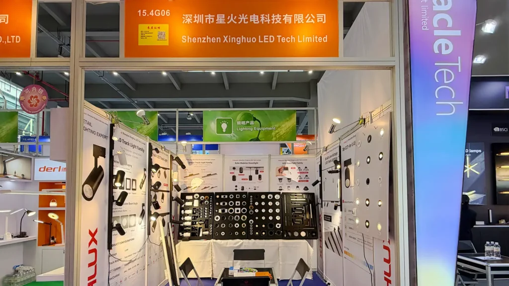 XHLUX booth at the 140th Canton Fair in Guangzhou, Hall 15.4 Booth G06