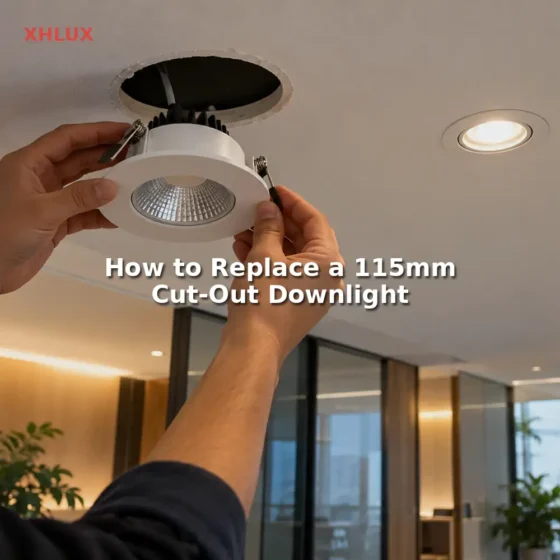 How to Replace a 115mm Cut-Out Downlight